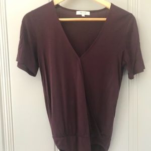 Maxwell Wrap-Front Bodysuit